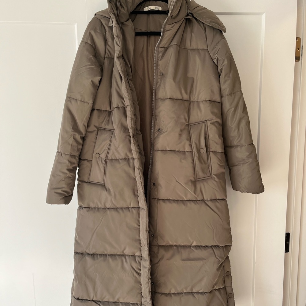 Dex long puffer jacket